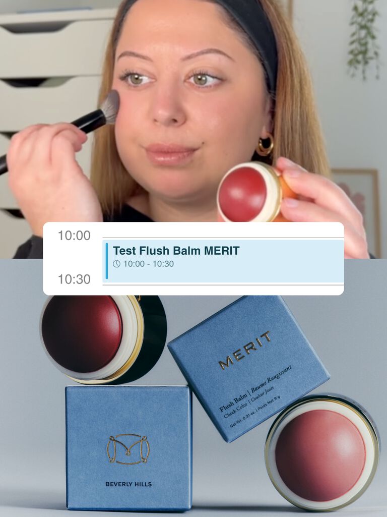 Verdict d'une Gold : Célia passe le blush crème Flush Balm MERIT au crible